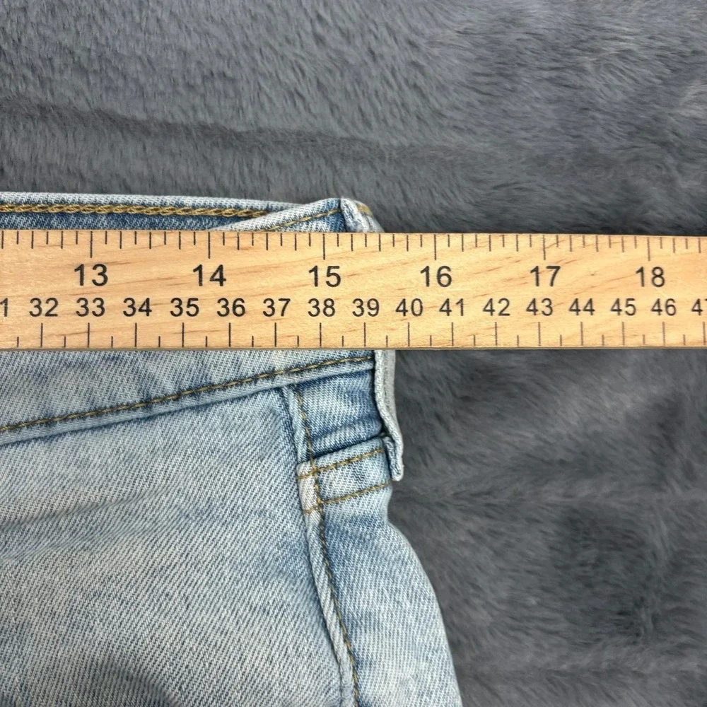 Levis 502 Regular Taper Fit Light Wash Denim Jeans Mens 32x32 29507-1440